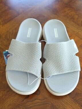 Skechers Women's On-the-go Go Walk Flex Sandal - Timeless Grey Size 11 M - NEW